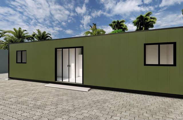 Casa container 2 quartos