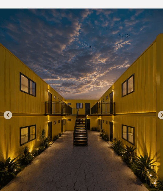 Vila de flats modulares XP Containers